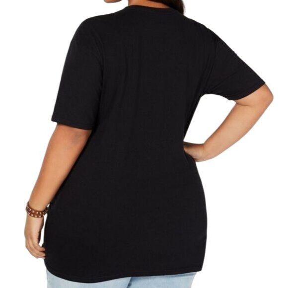 DISNEY Womens Graphic T-Shirt 1X Hakuna Matata '19 Pumba Black 100% Cotton Retro - Picture 3 of 5